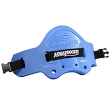 AquaJogger Short Waist Belt - Athletic Fit Water Exercise Belt With Workout Guide